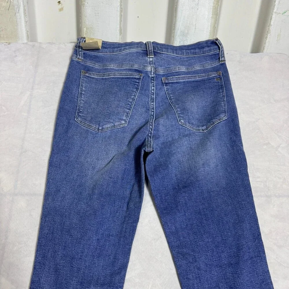 Madewell 10" High-Rise Skinny Crop Jeans Womens‎ Blue Denim Pockets Size 28 NWT - Picture 3 of 16